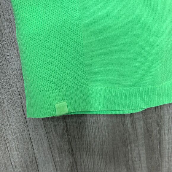 Lululemon Neon Shirt Collared Long sleeves Recycled Polyester Size XXL - Picture 3 of 8